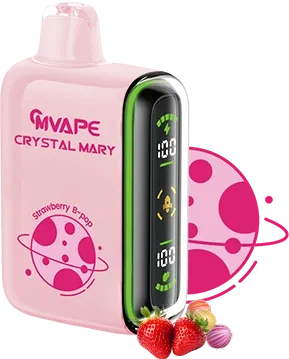 CM VAPE,Crystal Mary,Strawberry B-pop