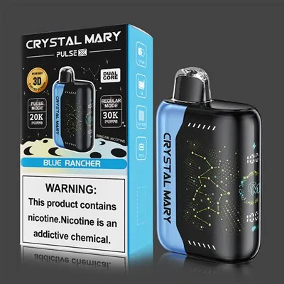 CM VAPE 30000 PUFF PULSE X نكهة الفيب 5%:بلو رانشر